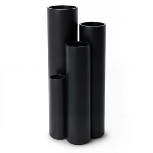 مواسير HDPE ضغط 3.2 بار PE 80 مقاس 140 ملم سمك 3.5 ملم لون اسود