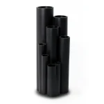 HDPE Plastic Pipe Pressure 3.2 Bar PE 80 Size 160 mm Thickness 4.0 mm Black