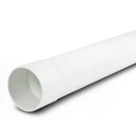 UPVC Pipe Nominal Pressure 200 psi Size 2 1/2 inch Thickness 4.0 mm White Color