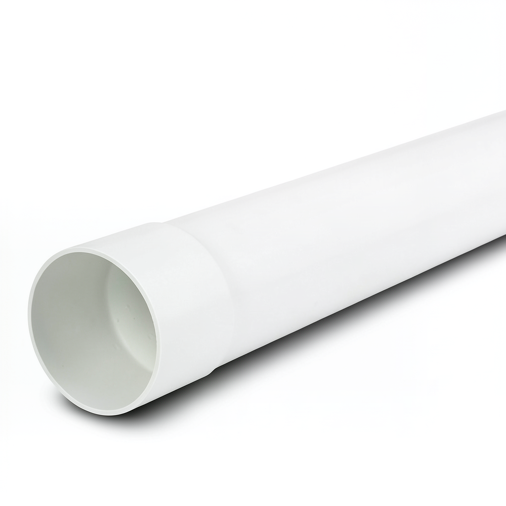 مواسير UPVC ضغط 200 psi مقاس 2 1/2 بوصة سمك 4.0 ملم لون أبيض