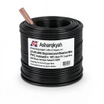 سلك امريكي 2/0 AWG نحاس مجدول عزل PVC 105°C أسود 600 فولت 500 قدم | شركة كابلات الشرقية للصناعة