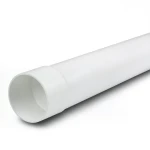 UPVC Plastic Pipe Nominal Pressure 200 psi Size 6 inch Thickness 9.00 mm White Color