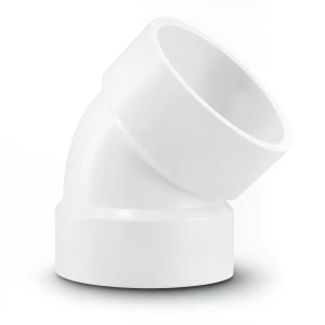 UPVC Elbow 45° 1 1/2 Inch White Color