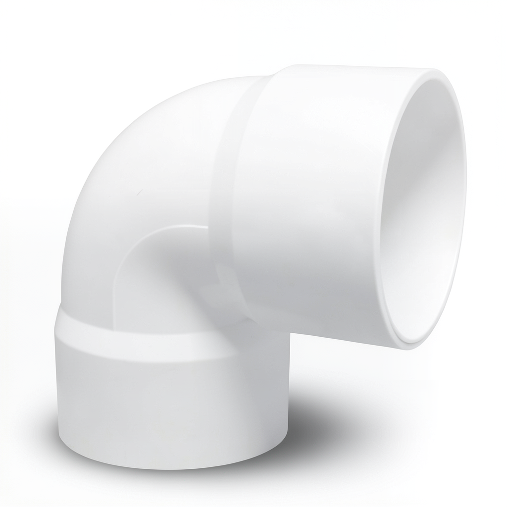 UPVC Plastic Elbow 90° 1 1/4 Inch White
