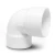 UPVC Elbow 90° 3 Inch White - Image 1