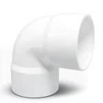 كوع UPVC زاوية °90 مقاس 110 مم لون أبيض
