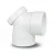 UPVC Access Elbow 90° 3 Inch White - Image 1