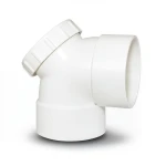 UPVC Access Elbow 90° 4 Inch White