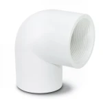 UPVC Elbow 90° Female Thread 1 1/2 Inch White