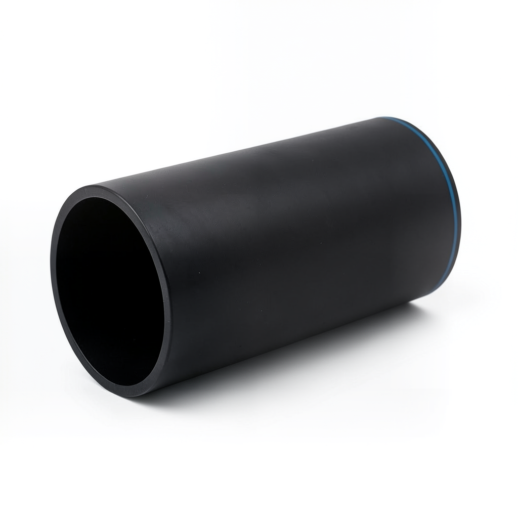 مواسير HDPE ضغط 4 بار PE 80 مقاس 90 مم سمك 2.8 مم لون اسود