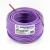 12 AWG Stranded Copper Electrical Wire 600 V PVC Insulated +105°C Violet | Asharqiyah Cables Company for Industry - Image 1