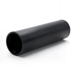 أنابيب HDPE ضغط 4 بار PE 80 مقاس 140 مم سمك 4.3 مم لون أسود