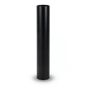 High Density Polyethylene Pipe Pressure 4 Bar PE 80 Size 180 mm Thickness 5.5 mm Black