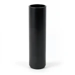 أنابيب HDPE ضغط 4 بار PE 80 مقاس 200 مم سماكة 6.2 مم لون أسود