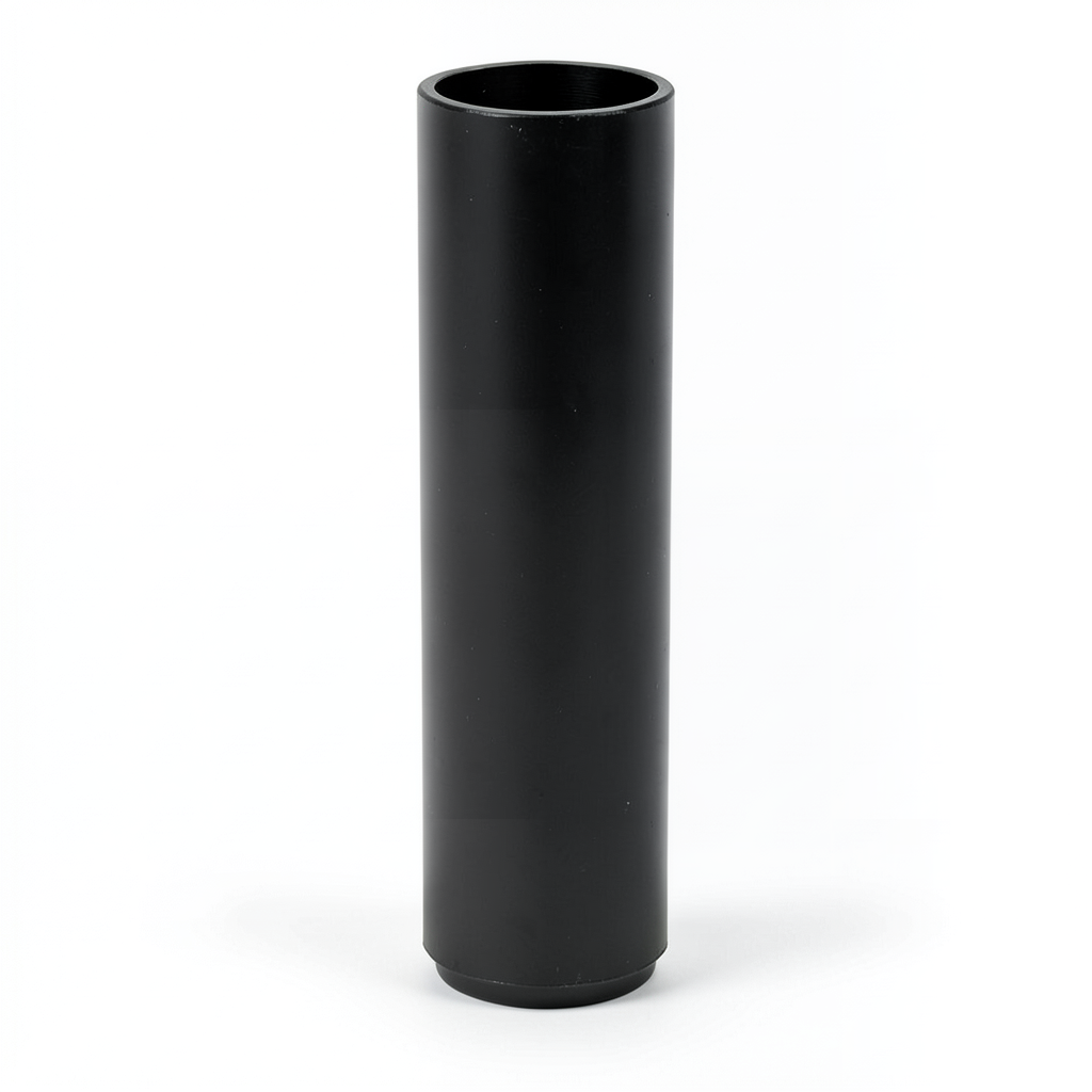 أنابيب HDPE ضغط 4 بار PE 80 مقاس 200 مم سماكة 6.2 مم لون أسود