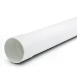 UPVC Plastic Pipe 3/4 inch Thickness 2.03 mm Nominal Pressure 200 psi White Color