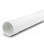 UPVC Plastic Pipe 3/4 inch Thickness 2.08 mm 250 psi White Color