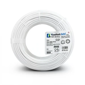 Riyadh 16mm Electric Wire Flexible Copper Conductor 450/750V 100m Coil White | Riyadh Cables Group