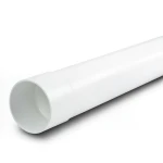 UPVC Pipe Nominal Pressure 250 psi Size 1 1/2 inch Thickness 3.35 mm White Color