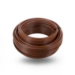 2.5mm Flexible Copper Electric Wire 450/750 volts, PVC Insulation, Brown Color