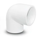 UPVC Elbow 90° Female Thread 1 1/2 Inch White