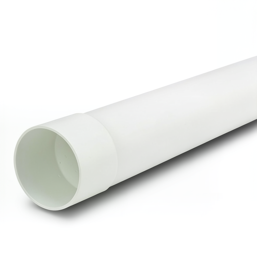 UPVC Pipe Nominal Pressure 200 psi Size 1 inch Thickness 2.11 mm White Color