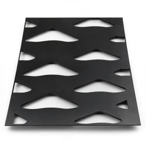 Hot Rolled Expanded Metal Sheet Flattened Memari Shape 2.7 mm Wire Diameter 1.22x5 M