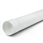 UPVC Plastic Pipe Nominal Pressure 200 psi Size 1 1/4 inch Thickness 2.52 mm White Color