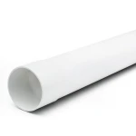 UPVC Plastic Pipe Nominal Pressure 200 psi Size 2 inch Thickness 3.38 mm White Color
