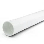 UPVC Pipe Nominal Pressure 200 psi Size 8 inch Thickness 11.66 mm White Color