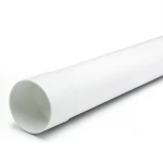 UPVC Plastic Pipe 3/4 inch Thickness 2.08 mm 250 psi White Color
