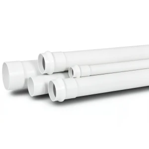 مواسير بلاستيك UPVC جدول 40 مقاس 1/2 إنش سمك 3.28 مم لون أبيض