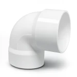UPVC Plastic Elbow 90° 1/2 Inch White