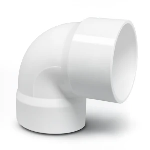 UPVC Plastic Elbow 90° 1/2 Inch White