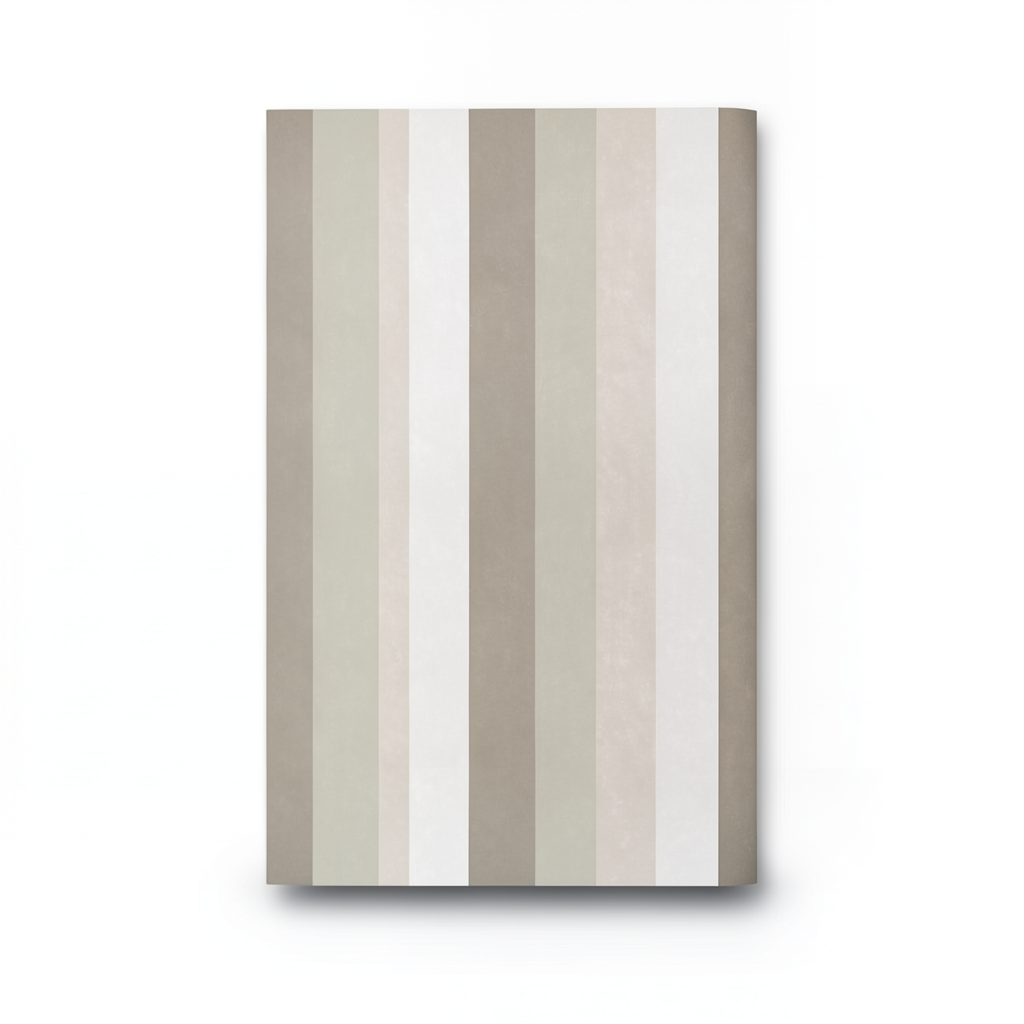 Spanish Wallpaper Striped Design Beige Color, Size 10mx0.53m, Model 1106-4