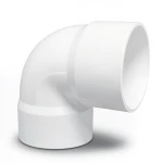 UPVC Plastic Elbow 90° 1 1/4 Inch White