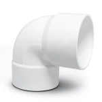 UPVC Elbow 90° Size 110 mm White Color