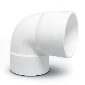 UPVC Elbow 90° Size 110 mm White Color