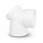 UPVC Access Elbow 90° 3 Inch White