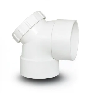 UPVC Access Elbow 90° 4 Inch White