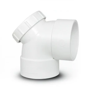 UPVC Access Elbow 90° Size 110 mm White Color