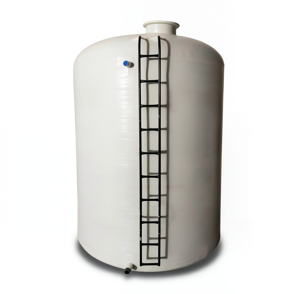 Water Tank Marjan Vertical 15000 Liter Fiberglass Diameter 244cm Height 350cm