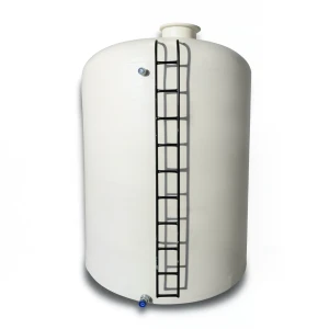 Water Tank Marjan Vertical 30000 Liter Fiberglass, Diameter 300 cm, Height 610 cm