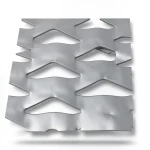 Hot Rolled Expanded Metal Sheet Memari Shape 2 mm Wire Diameter 2.44×5 m