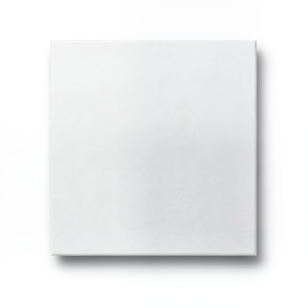 Porcelain Floor Tiles 30x30 cm, White, Square, 9 mm Thickness