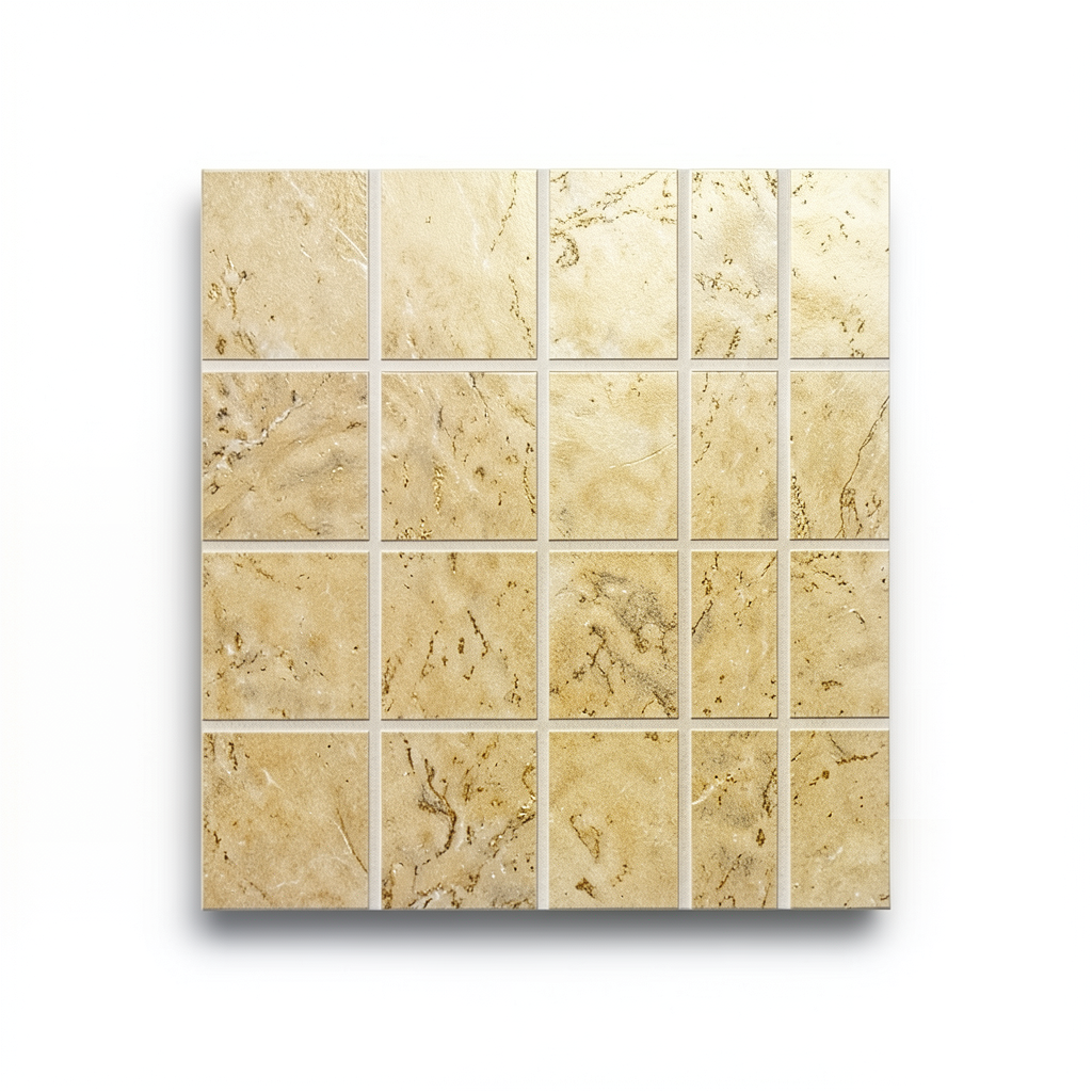 Decor Porcelain Flooring 30×30 cm Thickness 9 mm, Gold Stone Design