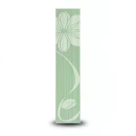 Ceramics Walls Size 7x43 cm, Listel Daisy Green Color