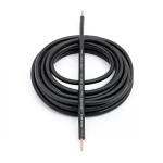 Heat Resistant Single Core Solid Copper Cable PVC 90 ºC Insulation 2.5 mm² 450/750 Volt 300 Feet Black | Al Fanar