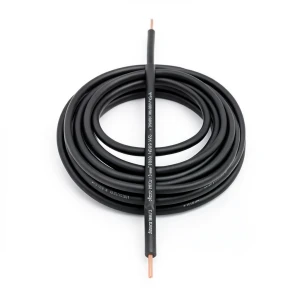 سلك نحاس مصمت مقاوم للحراره احادى النواة معزول PVC 90º مقاس 2.5 مم² 450/750 فولت 300 قدم اسود | شركة الفنار