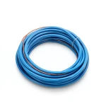 سلك نحاس مصمت مقاوم للحراره احادى النواة معزول PVC 90º مقاس 0.5 مم² 300/500 فولت طول 300 قدم أزرق | شركة الفنار